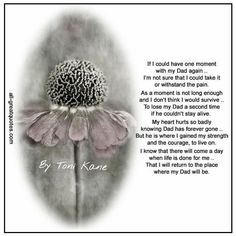 a poem written in black and white with an image of a flower on the side