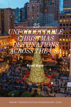 Christmas Destinations, Christmas, Travel