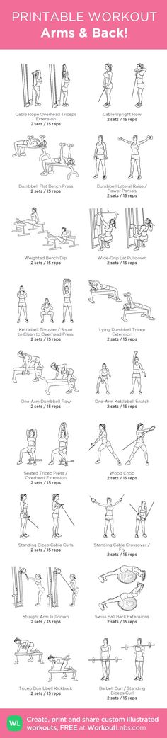 an exercise poster with instructions to do the same exercises as well as other workouts