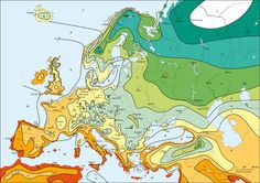 an image of a map that shows the different areas of land in europe and asia