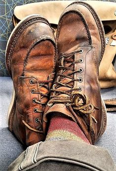 Redwing Boots, Red Wing Heritage Boots, Mens Fashion Rugged, Men’s Boots, Vintage Mens Fashion