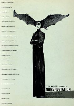 an advertisement for the nun's bat costume