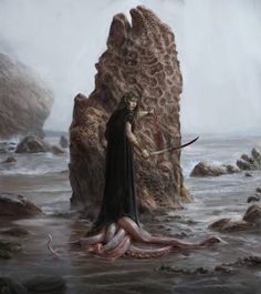 ArtStation - Sìthean, Voice of Oblivion, Matheus Graef Horror Fantasy Art, Eldritch Horror, Mythological Creatures, High Fantasy