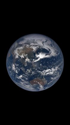 the earth as seen from space