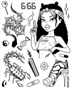 Muster Tattoos, Doodle Tattoo, Dope Tattoos For Women, Tattoo Stencil Outline, Tattoo Art Drawings, Aesthetic Tattoo, Tattoo Flash Art, Tattoo Outline, Design Drawings