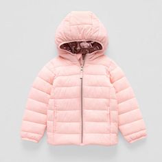 This Okie Dokie little and big girls hooded puffer jacket will keep her cute and cozy in cooler temps. It features a a full-zip closure at the front, long sleeves, and two side slip pockets, making it a stylish and functional addition to her wardrobe. Team it with a sweater and jeans. Features: Lined, HoodedClosure Type: ZipperNeckline: Hooded NeckPockets: 2 Front Slip PocketsSleeve Length: Long SleeveWarmth Factor: MidweightOuterwear Length: MidFiber Content: 100% NylonFabric Description: Woven Sweater And Jeans, Okie Dokie, Hooded Puffer Jacket, Sweaters And Jeans, Toddler Girls, Puffer Jacket, Toddler Girl, Baby Toddler, Puffer