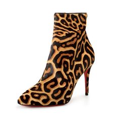 Christian Louboutin Women's "Eloise" Pony Hair Leather High Heel Bootie Shoes Product Details Retail Value: $995.00 This Is Authentic Christian Louboutin Women's "Eloise" Pony Hair Leather High Heel Bootie Shoes Sku: Shoes-6243 Country/Region Of Manufacture Italy Material: Pony Hair / Leather Model: Eloise Bootie 85 Pony Miaou/Kid Heel In Inches: 3.35" Brown Closed Toe Evening Boots, Brown Heels For Galas, Luxury Brown Ankle Boot Heels, Luxury Brown Heels, Luxury Fitted Brown Heels, Black Velvet Boots, Leather Sock Boots, Kids Heels, Pink Nike Shoes