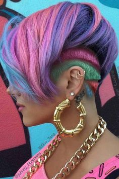 Asymmetrical Haircut, Asymmetrical Hairstyles, Edgy Haircuts, Hair Issues, Short Hair Undercut, Hair Pixie, Hair Tattoos, Funky Hairstyles, Edgy Hair