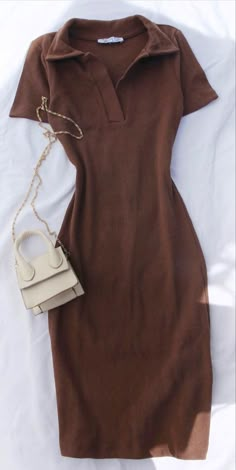 Bodycon Casual Outfit, Bodycon Dress Aesthetic, Pinterest Inspired Outfits, Meesho Finds, Neat Casual Outfits, Modesty Outfits, Cute Dress Outfits, Comfy Dress