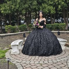 Laced Up Back, Back Bow,Ball Gown, Glitter Print, Layered Back, Off Shoulder,Floor Length Dress With Back Bow, Black Quinceanera, Black Quinceanera Dresses, Quinceanera Dress, Glitter Print, Back Off, Quinceanera Dresses, Quinceanera, Ball Gown