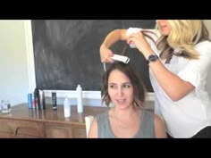 Flat Iron Curl Tutorial - LittleMissMomma - YouTube Different Ways To Style A Bob Short Hair, Be Achy Waves Short Hair, Flat Iron Curls Tutorial, Curl Waves, Med Hair, Beach Waves For Short Hair, Curls Tutorial, Iron Curls, Pretty Short Hair