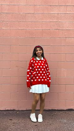 Valentines Day Outfits For Teens Schools, Cute Valentines Day Outfits For Teens, Valentines Day Outfits For School, Valentine’s Day Fits, Valentines Day Looks Outfit, Valentines Fits, Cute Valentines Outfits For Women, Valentines Day Outfits Aesthetic, Valentines Fit