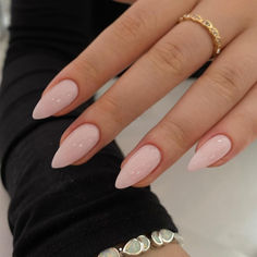 Dusty Pink Press on Nails Medium Almond Neutral Nails Medium Length, Matt Neutral Nails, Pale Almond Nails, Gel Nails Simple Design, Light Pink Nails Round, Neutral Almond Acrylic Nails, Short Almond Acrylic Nails Natural Pink, Medium Sharp Almond Nails, Nails Ideas For School