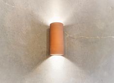 Full Cylinder Sconce Light Wall Lighting ceramic Wall - Etsy Wall Mounted Lights Living Room, Ceramic Sconces, Wall Lampshade, Wall Mount Light, Wall Light Shades, Light Living Room, Ceramic Wall Lights, Terracotta Wall, Mirror Lamp