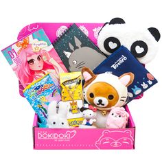 Pin Doki Doki Crate on Pinterest Vinyl Albums, Giant Plush, Tokyo Kawaii, Japan Candy, Wait What, Japanese Candy, Doki Doki, Grab Bag, Lucky Cat