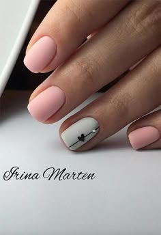 Designs For Short Nails, Short Gel Nails, Different Nail Designs, Short Nails Art