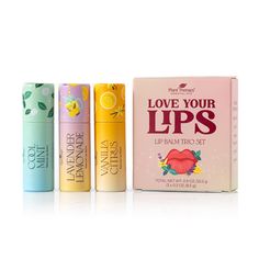 PRICES MAY VARY. NATURAL LIP BALM: These fun and refreshing lip balm contains completely natural & refreshing flavors including: Lavender Lemonade, Vanilla Citrus, & Cool Mint in a nourishing base of Meadowfoam Oil, Beeswax, Shea Butter, and Vitamin E. EASY TO USE: The nourishing ingredients ensure that this lip balm is conditioning, moisturizing, and rich in antioxidants. Use as often as needed. Push up from the bottom of the eco-friendly cardboard tube and recycle once you've finished the lip Lip Balm Packaging, Plant Therapy Essential Oils, Lavender Lemonade, Plant Therapy, Natural Lip Balm, Natural Scents, Soft Lips, Your Lips, Natural Lips