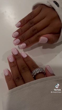 Nagellack Trends, Nagel Tips, Smink Inspiration, Short Acrylic Nails Designs, Pink Acrylic Nails, Square Acrylic Nails