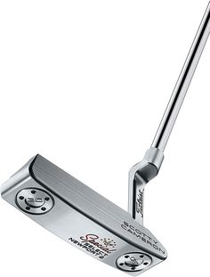 the putter has been designed to look like it's in action on the golf course