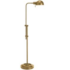 Dainolite Ltd - DM1958F-AGB - One Light Floor Lamp - Fedora - Aged Brass Pharmacy Floor Lamp, Lamp Head, Aged Brass, Floor Lamps, Pharmacy, Fedora, Floor Lamp, Lamps, Brass