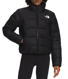 The North Face TNF Puffer Jacket 2000 | Dillard's The North Face Puffer Jacket With Padded Collar, The North Face Nylon Outerwear With Padded Collar, Nylon Puffer Jacket With Zipper Closure, Fitted Puffer Jacket For Outdoor Activities In Fall, Long Sleeve Nylon Puffer Jacket With Zipper Closure, Fitted Puffer Jacket For Fall Outdoor Activities, Zipper Closure Puffer Jacket For Outdoor Activities, Long Sleeve Puffer Jacket With Zipper For Outdoor Activities, Functional The North Face Puffer Jacket With Pockets