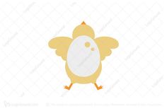 a chicken with an egg in it's beak