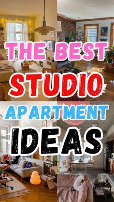 the best studio apartment ideas for small spaces in your home, from bedroom to living room