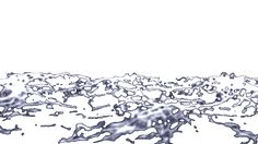 an ink drawing of water and ice on a white background with the words, i am not sure what this image is