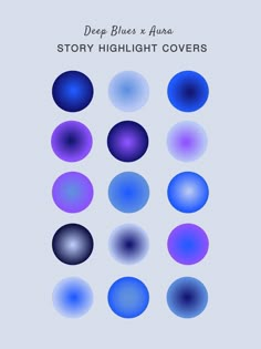 Retro Groovy Neon Hippy Deep Blues Aura Story Highlight Covers - Etsy Aura Highlight Covers Instagram, Oh Highlight Covers, Blue Story Highlight Icons, Aura Highlight Cover, Insta Highlight Cover Icons Blue, Blue Highlight Cover, Aura Instagram Highlights, Highlight Covers Colorful, Cute Instagram Highlight Covers