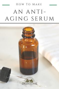 It is very easy to make your own, very effective anti-aging serum! You can even personalize it to fit your skin type and regimen. Best Oils For Skin Anti Aging, Anti Aging Essential Oils Recipes, Essential Oil Serum Recipes, Diy Skin Oil Serum, Essential Oil Face Serum Anti Aging, Essential Oils For Skin Care Anti Aging, Night Serum Anti Aging, Essential Oils Face Serum, Argan Oil Face Serum Diy