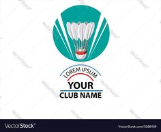 a logo for a club or company with an image of a hot air balloon in the sky