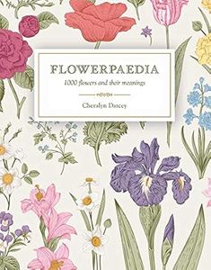 a book with flowers on it and the title'flowerpaddia'written in english