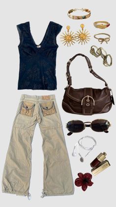 Accessories Styling, Easy Trendy Outfits, Swaggy Outfits, Hippie Outfits, Outfit Inspo Fall, Cute Summer Outfits, Dream Clothes, Retro Outfits