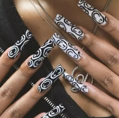 Punk Rock Nails, Beginner Nails, Emo Nails, Xl Nails, Rock Nails, Nails Design Ideas, Art Deco Nails, Punk Nails