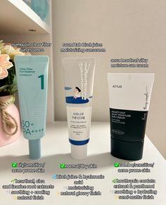 #suncream #kbeauty#koreanskincaretips #aesthetic #itgirl#koreansuncream Korean Suncream, Oily Skin Routine, Dry Skin Acne, Beginner Skin Care Routine, Face Skin Care Routine, Refer A Friend, Skin Regimen