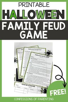 Bring the thrill of Family Feud to your Halloween festivities! Perfect for parties and family gatherings. Test your knowledge with spooky questions!