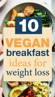 Quick Vegan Breakfast Ideas On The Go, Vegan Fruit Breakfast, Easy Vegan Breakfast Ideas Healthy, Breakfast Ideas For Vegans, Vegan Breakfasts Healthy, Low Carb Vegan Breakfast Recipes, Low Calorie Breakfast Vegan, Vegan Breakfasts Easy, Low Cal Vegan Breakfast