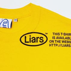 a yellow t - shirt that says,'this tshirt is available on the web