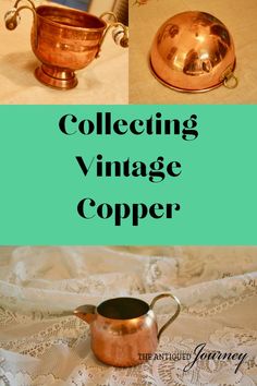 you will learn how to find, collect, and display vintage copper. Copper Molds Display Kitchens, Copper Antiques, Copper Molds, Vintage Copper Pots, Atomic Number, Farmhouse Decorating