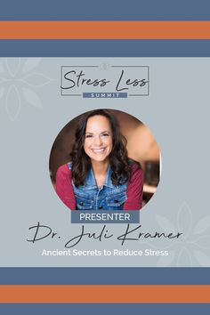 Ad banner for the less stressed summit featuring Juli Kramer Free Ticket, Natural Health Care, Free Event, Better Health