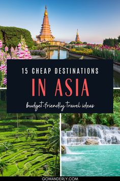 Explore budget-friendly travel destinations in Asia for your next trip. Travel Asia