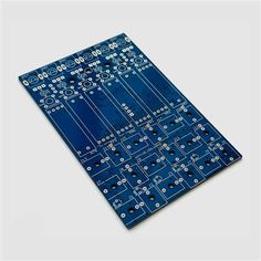 the back side of a printed circuit board