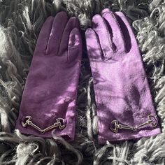 Celine Purple Suede Gloves 6.5. Never Worn Celine Glasses, Suede Gloves, Celine Accessories, Purple Accessories, Purple Suede, Celine Sunglasses, Trending Tshirts, Mitten Gloves, Slide Sandals