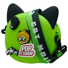 Discover a blend of style, functionality, and a touch of Miraculous magic with the Cat Noir Green Crossbody Bag. Tailored for fans who adore a splash of adventure and personal flair, this accessory takes you on a journey straight out of the world of Miraculous Ladybug. At the heart of this bag's charm is the unique "Pop n' Swop" badge system. Four clip-on badges come with it, each resonating with the vibrant universe of Ladybug and Cat Noir. Whether you want to sport the stealth of Cat Noir or t Ladybug And Cat Noir Jewelry, Green Crossbody Bag, Ladybug And Cat Noir, Stylish Purse, Long Sleeve Wedding Dress Lace, Purse Gift, Cat Paw, Mini Handbags, Backpack Straps