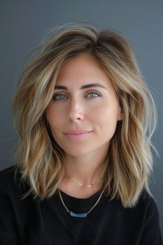 85+ Stunning Hairstyle Ideas For Women Over 40 Medium Length Haircut Jennifer Anniston, Hair In Your 40's Hairstyles, Haircuts For 40 Year Old Women 2024, 40 Something Hairstyles, No Style Haircut Mid Length, Choppy Lob Haircut Mid Length Textured Bob, Haircut For 40 Year Old Women, Hair Styles For Women In Their 40's, 40 Yr Old Hairstyles