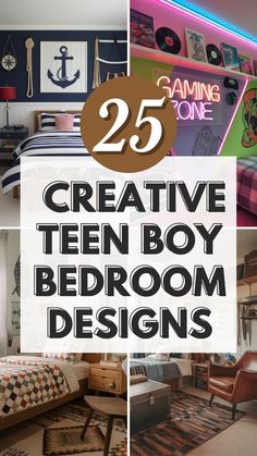 25 creative teen boy bedroom designs that are easy to do and great for small rooms