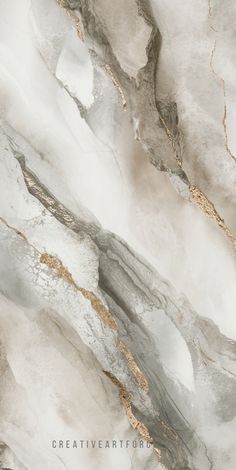 an abstract marble background with gold and silver accents