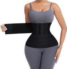 PRICES MAY VARY. 70% Polyester, 30% Spandex Hook and Loop closure FLEXIBLE AND FITS ALL BODY SIZES: Our stomach wraps are made With soft elastic material meaning they are comfortable enough to wear daily, our waist trainers be adjusted to fit your comfort and tightness COMFORTABLE AND INVISIBLE: Our tummy wrap belt is made with soft elastic which means it is breathable and comfortable enough for daily use! Our body trainer for women is easy to use and is invisible under clothing helping you look Invisible Clothes, Stomach Wrap, Tummy Wrap, Body Trainer, Lace Frontal Bob, Waist Trimmer Belt, Waist Trainers, Waist Shapers, Waist Trimmer