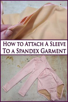 Did you know that there are two different ways to sew sleeves into a spandex garment? Here's my sewing tutorial on both set in & flat methods. Sewing Spandex Stretch Fabric, Dancewear Patterns, Sew Sleeves, Sewing Spandex, Fashion Studies, Sewing Corner, Garment Construction, Costume Making, Sewing Elastic