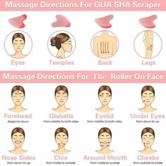 Gua Sha Rosenquarz Y-Shape Facial Reflexology, Aesthetic Dermatology, Skin Therapist, Gua Sha Massage, Gua Sha Facial, Yoga Facial, Jade Roller, Facial Muscles